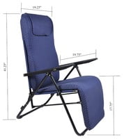 Tulip Recliner ROYAL - Blue Tulip Recliner ROYAL - Blue